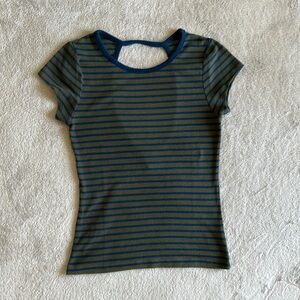 Derek Heart Open Back Top